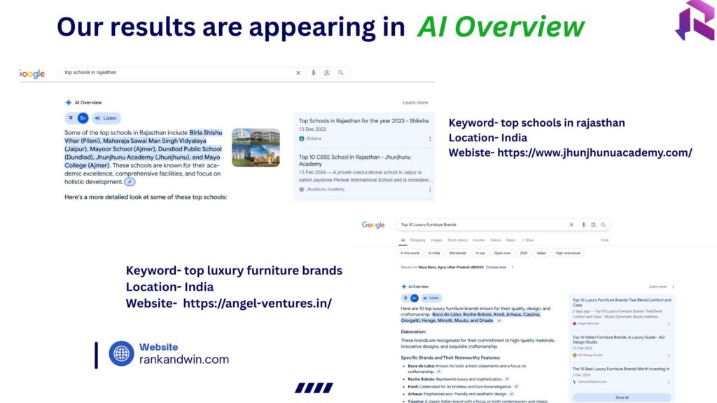Ai Overview results