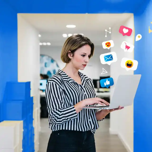 Social media marketing agency in India creating Instagram, Facebook and LinkedIn content that drives engagement and followers